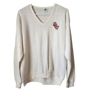 OSU x VINTAGE Knit sweater long sleeve Ohio State University‎ 80s size XL
